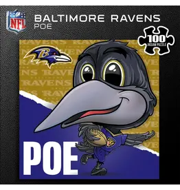 Baltimore Ravens Poe Puzzle 100 pc