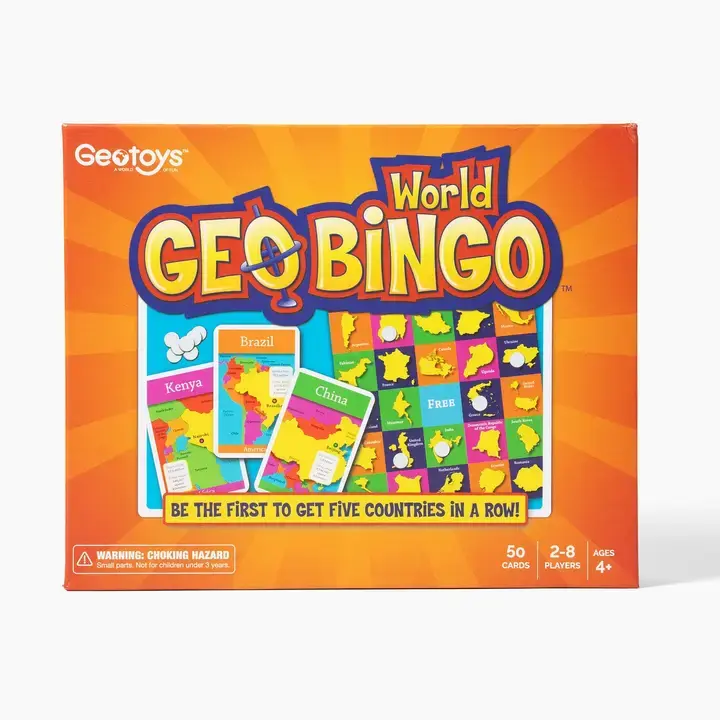 Geobingo World Board Game