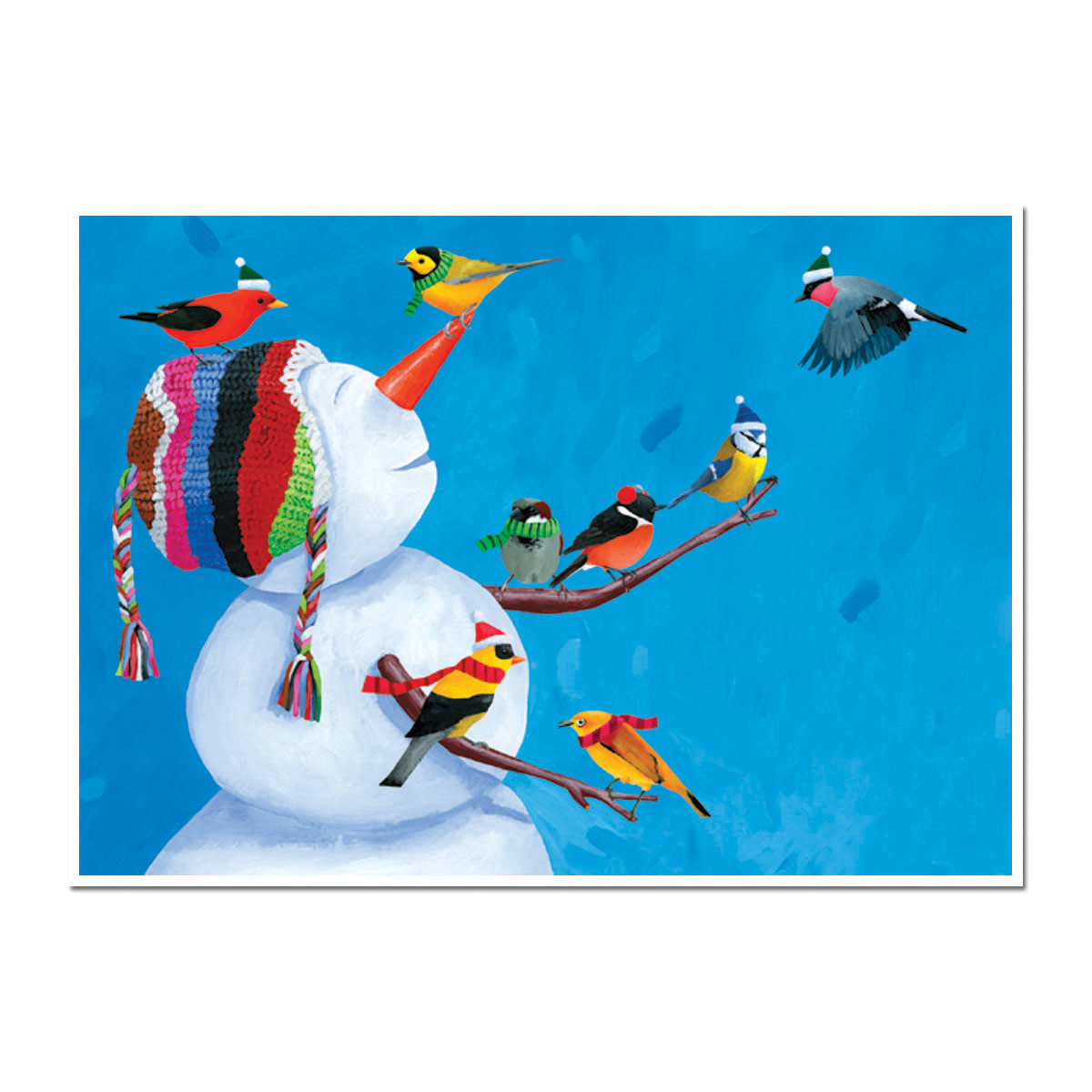 Allport Editions Puzzle- Birdies & Snowman 500pc