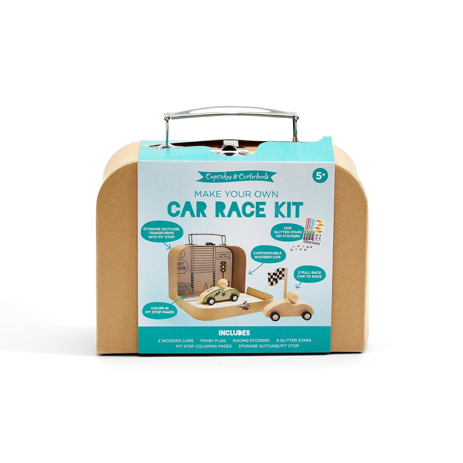 Make Your Own  Car Race Kit