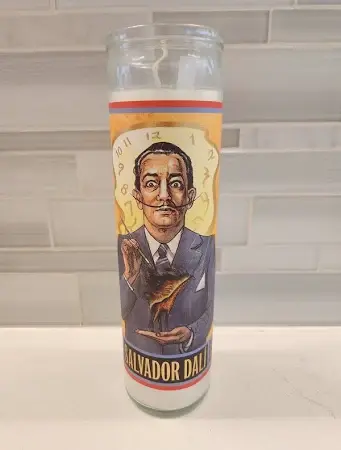 Salvador  Dali Candle