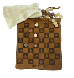 Madison Bay Company Leather Colonial Checkers