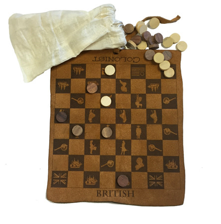 Madison Bay Company Leather Colonial Checkers