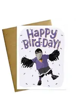Happy Bird-Day Baltimore Ravens Birthday Card