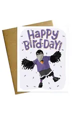Happy Bird-Day Baltimore Ravens Birthday Card