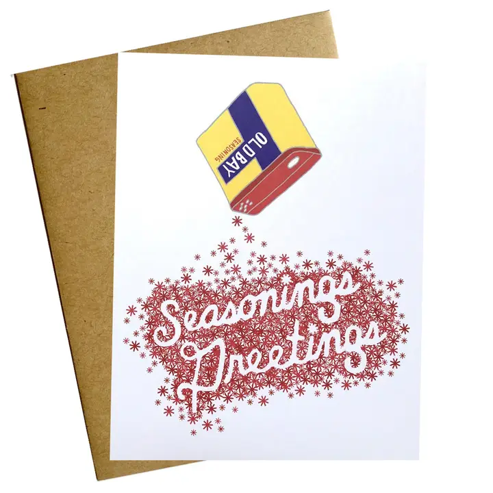 Seasonings Greetings Maryland Holiday Card