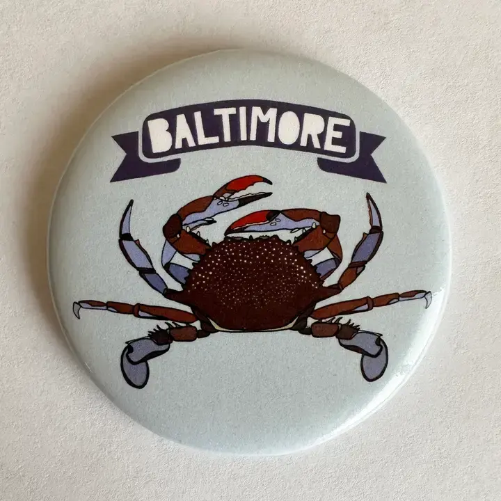 Baltimore Blue Crab Chesapeake Bay - Magnet