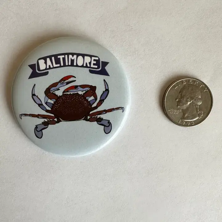 Baltimore Blue Crab Chesapeake Bay - Magnet