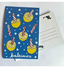 Baltimore Lemon Stick Postcard