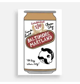 Baltimore Natty Boh Beer Postcard