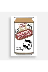 Baltimore Natty Boh Beer Postcard