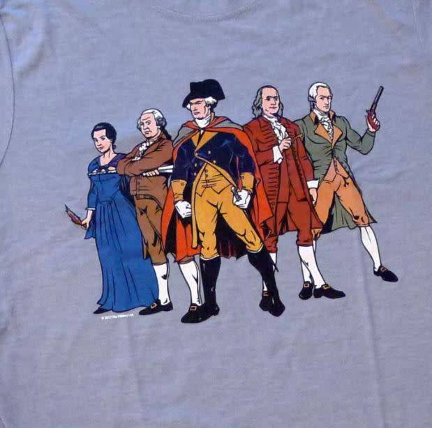 "Revolutionary Superheroes" Shirt