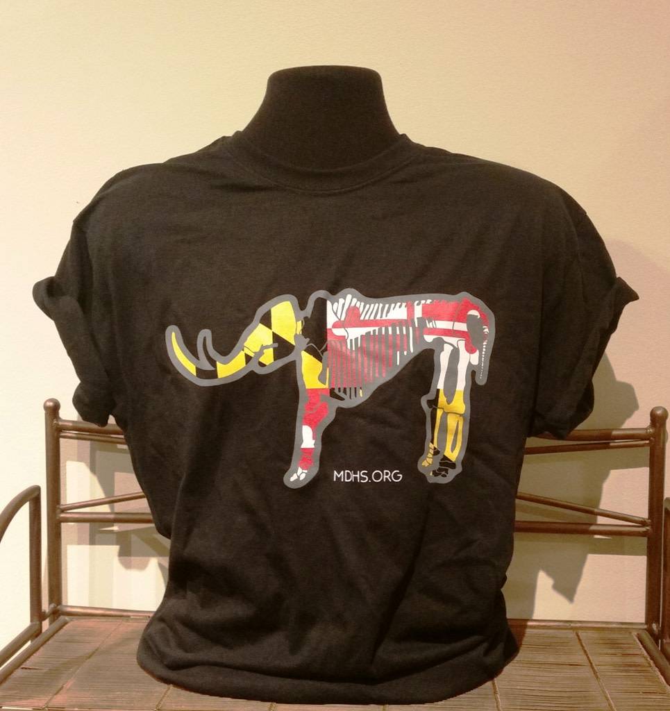 Maryland Mastodon Shirt - Maryland Historical Society