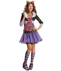 Rubies Costumes Clawdeen Wolf-Adult XS