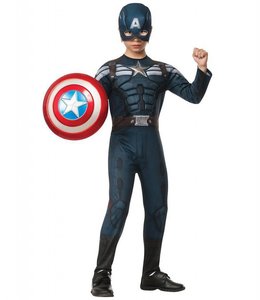 Rubies Costumes Captain America 2-Muscle Chest Deluxe