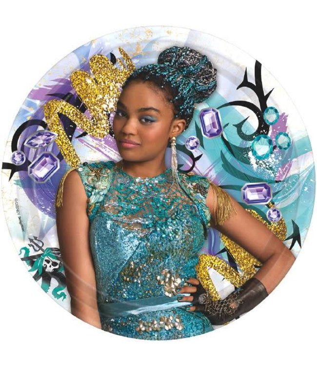 Amscan Inc. Descendants 2-Dessert Plate 7"