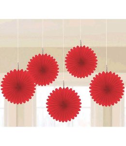 Amscan Inc. Mini Fan Deco Apple Red