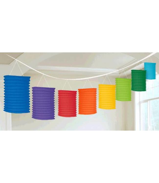 Amscan Inc. Lantern Garland Rainbow