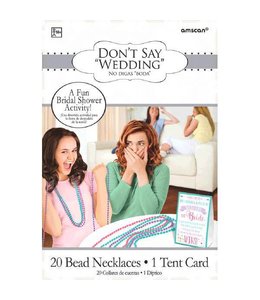 Amscan Inc. Game-Don't Say Wedding