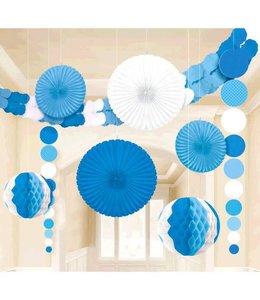 Amscan Inc. Decorating Kit-Blue and White