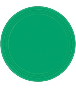 Amscan Inc. 7 Inch Paper Plates 8/pk-Festive Green