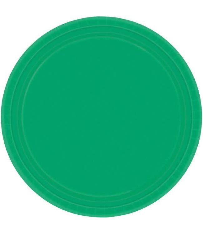 Amscan Inc. 7 Inch Paper Plates 8/pk-Festive Green