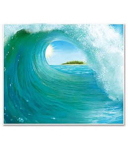 The Beistle Company Surf Wave Insta-Mural