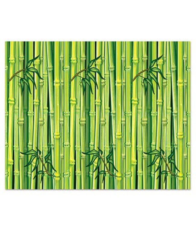 The Beistle Company Bamboo Backdrop