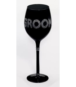 Forum Novelties Wine Glass - Groom