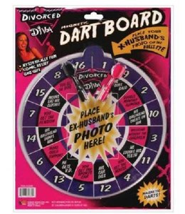 Forum Novelties Dart Board - Divorced Diva