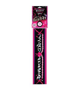 Forum Novelties Flashing Sash - Divorced Diva