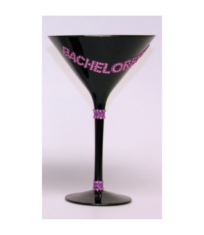 Forum Novelties Martini Glass - Bachelorette 7.5"