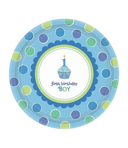 Amscan Inc. Cupcake Boy - 10In Plt