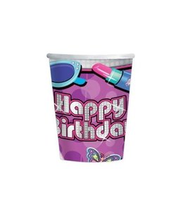 Amscan Inc. Glitzy Girl 9 Oz Cup