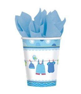 Amscan Inc. Shower With Love Boy-9 oz Paper Cups 8/pk
