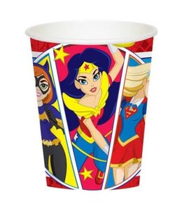 Amscan Inc. Superhero Girls-9 oz Paper Cups 8/pk