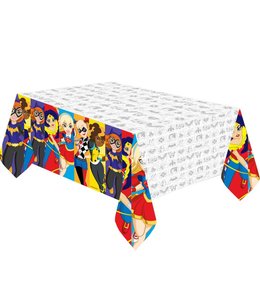 Amscan Inc. Superhero Girls-Plastic Table Cover (54X96) Inches