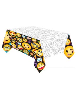 Amscan Inc. LOL Emoticons-Plastic Table Cover (54X96) Inches