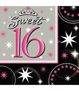 Amscan Inc. Sweet 16 Sparkle - Lunch Napkin