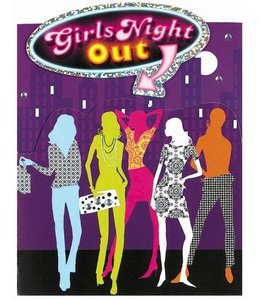 Amscan Inc. Invitation Cards - Girls Night Out Large Novelty