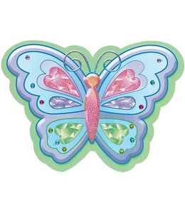 Amscan Inc. Invitation Cards - Die Cut Butterfly