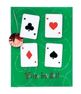 Amscan Inc. Invitation-Card Deck Party Dangler