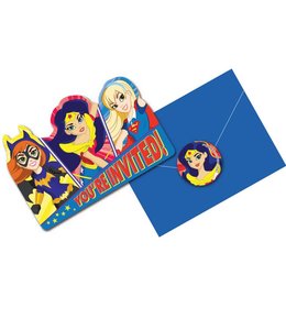 Amscan Inc. Superhero Girls - Invites
