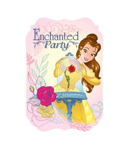Amscan Inc. Invitation Cards - Beauty and the Beast/Enchanted Party