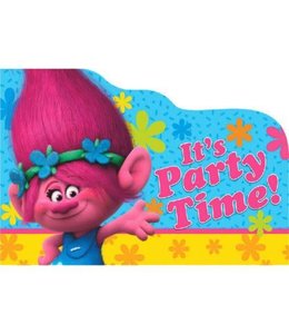 Amscan Inc. Postcard Invitations - Troll/Itآ´s Party Time!