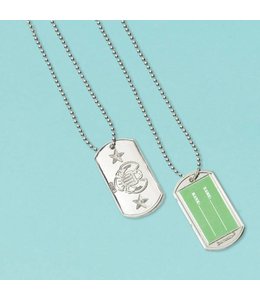 Amscan Inc. Dog Tag Electroplated - Camo