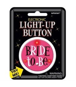 Amscan Inc. Bride To Be - Light Up Button