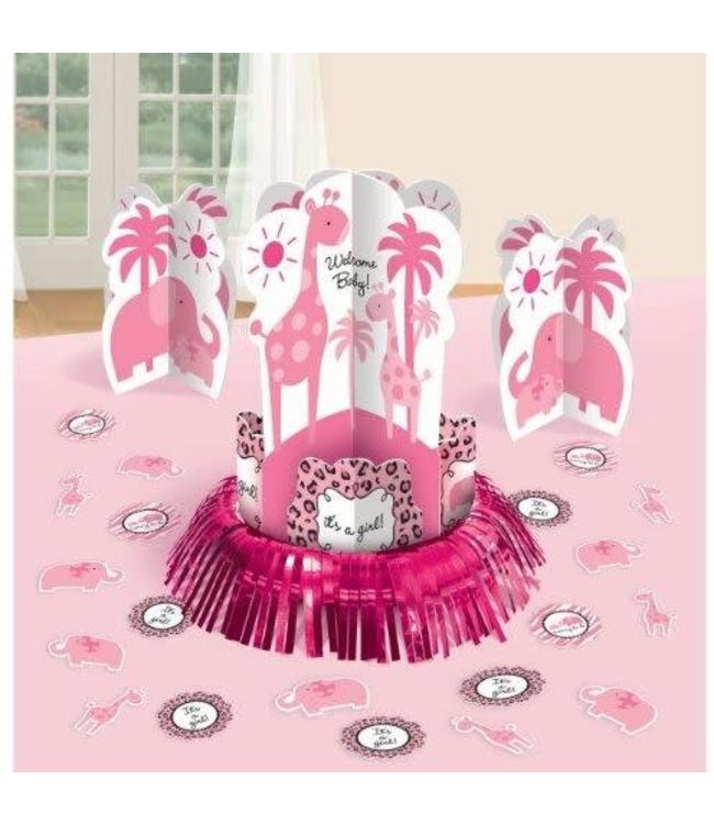 Amscan Inc. Table Decorating Kit Sweet Safari Girl