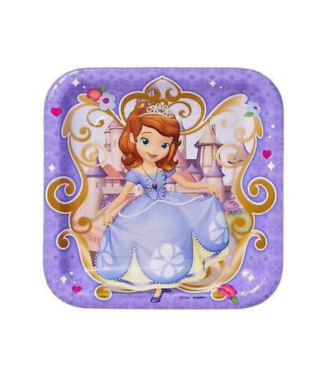 Party City Sofia The First - Lunch Plates 9"
