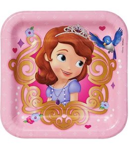 Party City Sofia The First - Dessert Plates7"